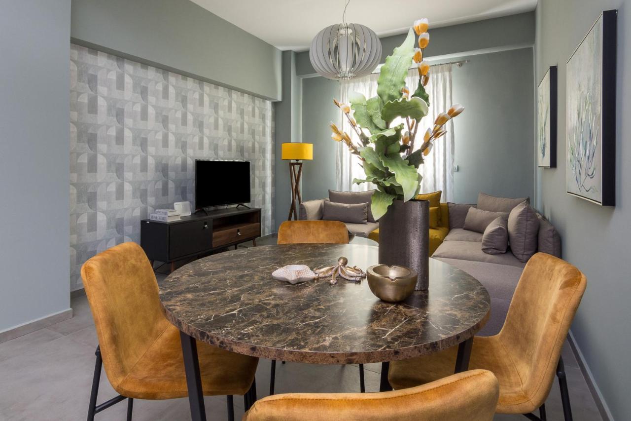 Hippy Designed 3Bedroom Apartment In Heraklion Dış mekan fotoğraf